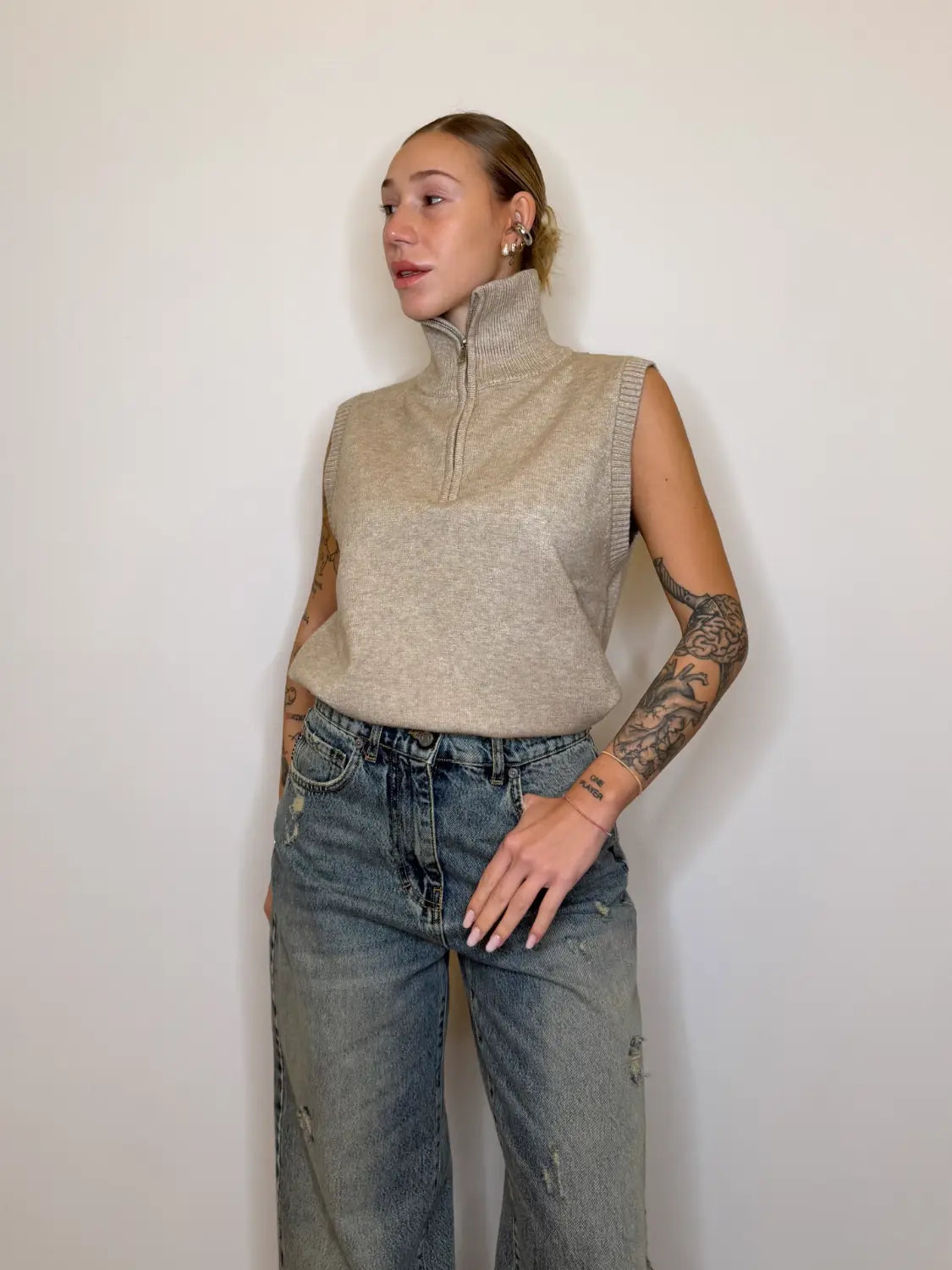GiletKendraBeige1