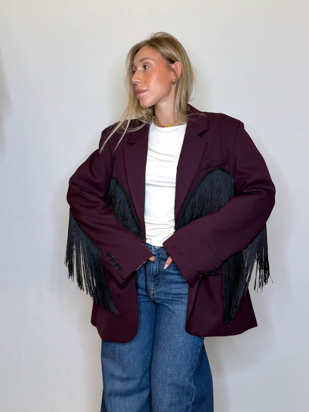Giacca Dakota Frange - Numero6 Selection